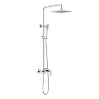 ЛИРА душевая система (смеситель для душа) 250х250мм арт-AQ2465CR — фото 1, Душевые стойки