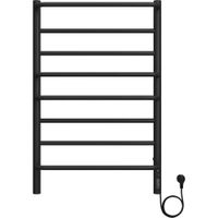 Полотенцесушитель электрический Terminus Евромикс П8 50х80 КС, черный муар 4670078557094 — фото 1, Электрические полотенцесушители