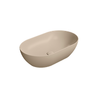 Товар: раковина накладная PURA 60x37 без перелива бежевый матовый арт-883408 - фото 2 раковина накладная PURA 60x37 без перелива бежевый матовый арт-883408 — фото 2, Раковины накладные