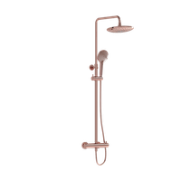 Aquaheat Bliss 240 2F Душевая колонна с термостатом медь VITRA арт-A4720526EXP — фото 2, Душевые стойки