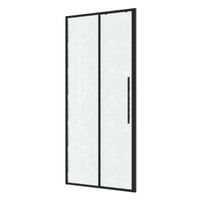 Товар: Дверь в нишу Niagara Nova NG-84-L10CHB (100х195) черный матовый,раздвижная влево,стекло шиншилла,1 место - фото 1 Дверь в нишу Niagara Nova NG-84-L10CHB (100х195) черный матовый,раздвижная влево,стекло шиншилла,1 место — фото 1, Раздвижные душевые двери