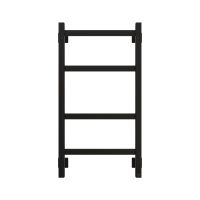 Полотенцесушитель электрический Grota Nosto 430х800 черный Nosto 430х800 RAL9005 EL — фото 4, Электрические полотенцесушители