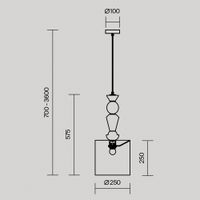 Товар: Подвесной светильник Maytoni MOD298PL-01W2 - фото 4 Подвесной светильник Maytoni MOD298PL-01W2 — фото 4, Подвесные светильники
