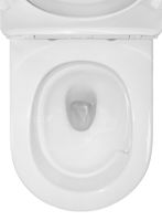 Унитаз-компакт Azario MIZEN 360х660х800 напольный, безободковый, смыв "Скрытое Торнадо", с быстросъемным сиденьем "Микролифт" арт-AZ-8300 — фото 7, Напольные унитазы