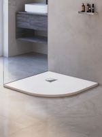 Товар: Душевой поддон полукруглый RGW ST/R-W 900x900, белый, каменный, арт-16153099-01 - фото 5 Душевой поддон полукруглый RGW ST/R-W 900x900, белый, каменный, арт-16153099-01 — фото 5, Душевые поддоны из искусственного камня