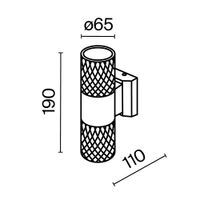Товар: Настенный светильник (бра) Outdoor O583WL-02B - фото 3 Настенный светильник (бра) Outdoor O583WL-02B — фото 3, Уличное освещение