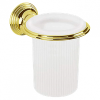 Товар: Стакан COLOMBO DESIGN HERMITAGE B3302.HPS настенный цвет золото - фото 3 Стакан COLOMBO DESIGN HERMITAGE B3302.HPS настенный цвет золото — фото 3, Стаканы для зубных щеток