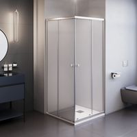 Душевой уголок Dolphin TN-205-J 800x800 арт-28912588-11 — фото 2, Квадратные душевые уголки