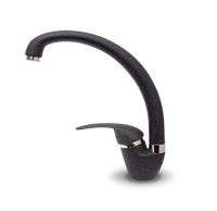 GF Смеситель для кухни боковой D-35mm (черный) арт-3323 черный — фото 1, Смесители для кухни