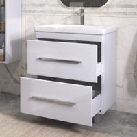 Товар: Тумба под раковину VIGO Land 70 напольная белый (020) - фото 4 Тумба под раковину VIGO Land 70 напольная белый (020) — фото 4, Тумбы под раковину