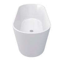 Ванна CORSICA 168 см из литьевого мрамора NOVA GEL / Aqua de Marco 1700CORS_GEL — фото 7, Ванны