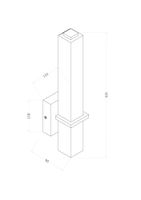 Настенный светильник (бра) Technical C002WL-L12CH4K — фото 5, Бра