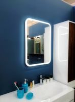 Зеркало с LED-подсветкой AMAZON MUSIC (50*70) /AQUA DE MARCO AmzMus50/70 — фото 9, Зеркала в ванную комнату