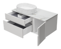 Тумба под раковину арт-PAL-50100-501П2Я — фото 3, Тумбы под раковину