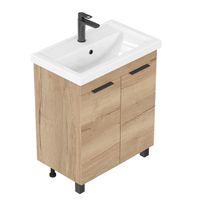 Тумба напольная Onika Легран 70 Дуб галифакс (БЕЗ УМЫВАЛЬНИКА Фостер-70) арт-107067 — фото 1, Тумбы под раковину