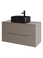 Товар: Orange Line тумба с раковиной подвесная 100 см, латте/черный арт-Li-100TuLMDF+B02-460MB - фото 6 Orange Line тумба с раковиной подвесная 100 см, латте/черный арт-Li-100TuLMDF+B02-460MB — фото 6, Тумбы с раковиной