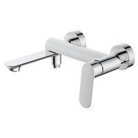 Cмеситель для ванны Azario Alanti с ручным душем, керамический картридж, шланг 150 см, хром арт-AZ-K3032 — фото 1, Смеситель для ванны