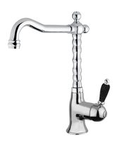 Смеситель для раковины Fiore IMPERIAL BLACK 89CR5225, хром — фото 1, Смесители для раковины