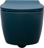 Чаша подвесного унитаза Allen Brau Fantasy петроль арт-4.11004.PT — фото 6, Подвесные унитазы