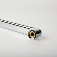 Излив для ванны IDDIS плоский, нержавеющая сталь, 200 мм. (995F20C2SM) — фото 1, Комплектующие для смесителей