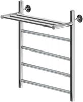 Полотенцесушитель водяной Aquanet Mauro 600x500 с полкой 00282320 — фото 2, Водяные полотенцесушители