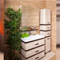 Товар: Комплект мебели для ванной Бриклаер , кантри/венге арт-ТЕХАС 70 - фото 6 Комплект мебели для ванной Бриклаер , кантри/венге арт-ТЕХАС 70 — фото 6, Комплекты мебели для ванной