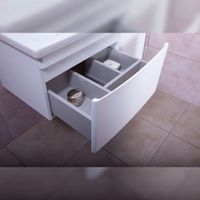 Комплект мебели для ванной Бриклаер ВЕГА 60, белый — фото 11, Комплекты мебели для ванной