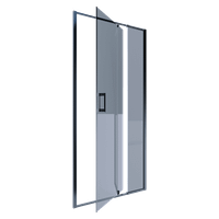 Душевая дверь ALEX BAITLER 7 серия АВ74В120 тонированное стекло арт-AB74B120 — фото 2, Распашные душевые двери