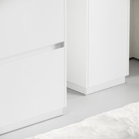 Тумба под раковину SANCOS Libra Floor напольная, 990х450х840, c двумя ящиками оснащенными доводчиками, белый глянец , арт. арт-LB100FW — фото 13, Тумбы под раковину