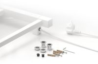 Товар: Полотенцесушитель электрический Стилье Формат 26 600х500 левый Матовый белый 30527-6050 - фото 2 Полотенцесушитель электрический Стилье Формат 26 600х500 левый Матовый белый 30527-6050 — фото 2, Электрические полотенцесушители