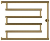 Полотенцесушитель водяной Сунержа High-Tech+ model "L" 500х650 Состаренная бронза арт-05-4052-5065 — фото 1, Водяные полотенцесушители