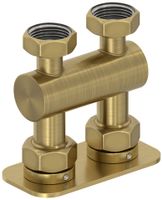 Модуль Модуль Сунержа 2х3/4" прямой EU50 Состаренная латунь арт-051-1539-3434 — фото 3, Комплектующие для полотенцесушителей