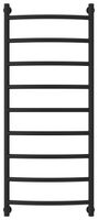 Полотенцесушитель водяной Сунержа Галант+ 1200х500 Матовый чёрный арт-31-0200-1250 — фото 1, Водяные полотенцесушители