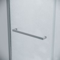 Душевое ограждение Grossman Style 100.K33.05.130.10.02-200.K33.05.80.10.02 (130х80х195) раздвижная(левая),хром,стекло шиншилла,2 места 120.K33.05.1380.10.02 — фото 8, Душевые кабины и ограждения