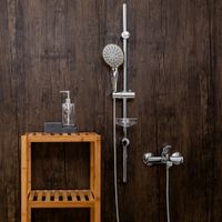 Лейка для душа Agger Breeze A01 d 120 мм, 5 режимов, хром — фото 2, Лейки для душа