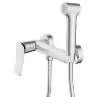 Гигиенический душ Azario Escaro со смесителем, керамический картридж, шланг 150 см, сатин арт-AZ-K2574BN — фото 5, Гигиенические души