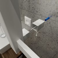 Полотенцесушитель электрический ВИД 81-10 ПРОФИЛЬНЫЙ 610х400, скр.монтаж, СНШ, белый матовый(RAL 9016), (Ferrum, равномерные перкаладины), Маргроид арт-8110p-6040-1081-9016R — фото 4, Электрические полотенцесушители