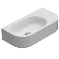 Раковина GLOBO FORTY3 подвесная с одним намеченным отверстием цвет белый арт-SCT55BI — фото 1, Раковины подвесные