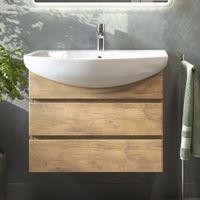 Тумба под раковину VIGO Wing 70 подвесная дуб золотой арт-tp.WIN.BAL.70.2Y дуб золотой — фото 2, Тумбы под раковину