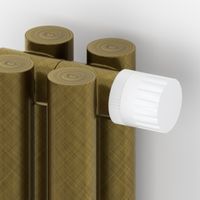 Отопительный радиатор Сунержа Эстет-11 EU50 500х585 13 секций Состаренная бронза арт-05-0312-5013 — фото 2, Радиаторы отопления