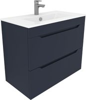 Тумба под раковину Aquanet Практика 80 маренго арт-00330460 — фото 1, Тумбы под раковину