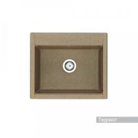 Мойка для кухни Делия 60 602х517х218 мм, терракот 1A715232LD270 — фото 2, Кухонные мойки