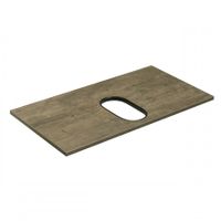 Столешница ЛОФТ ФАБРИК 80, дуб кантри (под раковину ОДРИ, GEOMETRY 45) 1A243003LTDY0 — фото 2, Столешницы под раковину