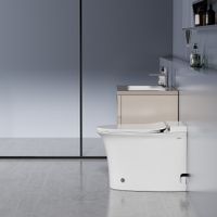 Товар: Унитаз ABBER Bequem AC1125P напольный белый с импульсным смывом - фото 3 Унитаз ABBER Bequem AC1125P напольный белый с импульсным смывом — фото 3, Приставные унитазы