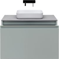 Тумба под раковину Allen Brau Fantasy 100 1.11004.PWM папирус матовый — фото 4, Тумбы под раковину