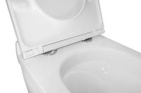 Товар: Унитаз подвесной Azario Fora 368х530х410 безободковый, с системой смыва "Скрытое Торнадо", в комплекте с быстросъемным сиденьем микролифт арт-AZ-0017-UQ3 - фото 5 Унитаз подвесной Azario Fora 368х530х410 безободковый, с системой смыва "Скрытое Торнадо", в комплекте с быстросъемным сиденьем микролифт арт-AZ-0017-UQ3 — фото 5, Подвесные унитазы