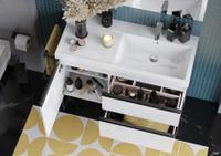 GAP PLUS Мебельная раковина 100, с увеличенной высотой бортика, правая арт-73270ME004 — фото 5, Раковины встраиваемые сверху