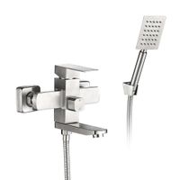 Смеситель для ванны нержавеющая сталь KUBUS, KUB13-310 — фото 2, Смеситель для ванны