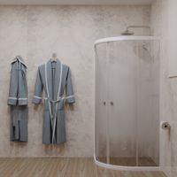 ДШ Лайт 90*90 (2 места) арт-Щ0000064835 — фото 3, Душевые уголки четверть круга