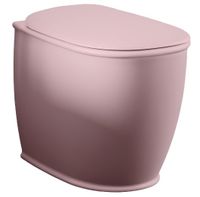 Унитаз Artceram Atelier приставной безободковый цвет Pink матовый арт-ATV002 33 00 — фото 3, Приставные унитазы